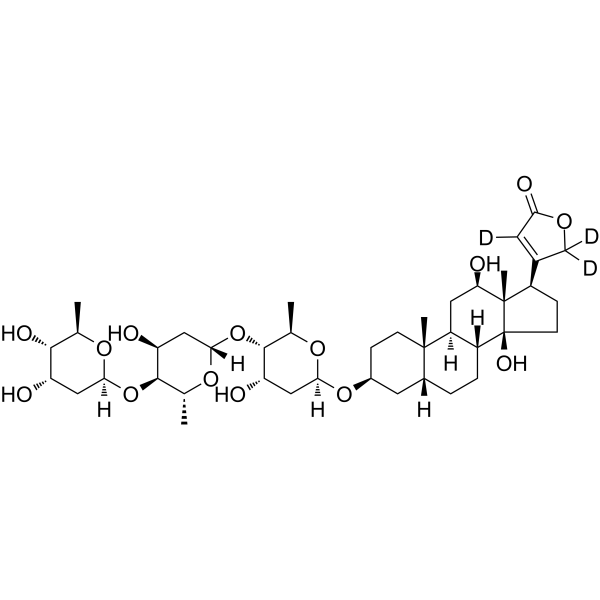 Digoxin-d3 (12β-Hydroxydigitoxin-d3) 127299-95-0